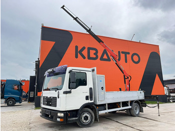 Camion plateau MAN TGL 8.180