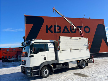 Camion plateau MAN TGL 8.220