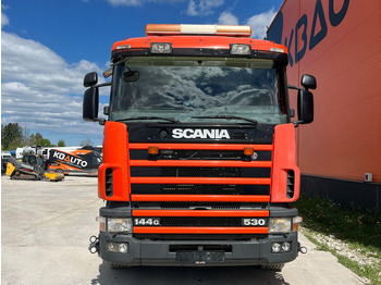 Camion ampliroll, Camion grue Scania R 144 8x2/4 HIAB 211EP-5 YEAR 2008 / HOOK LIFT L=5400 mm: photos 3