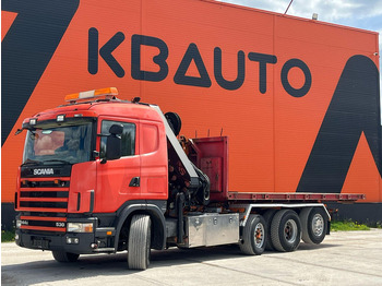 Camion ampliroll, Camion grue Scania R 144 8x2/4 HIAB 211EP-5 YEAR 2008 / HOOK LIFT L=5400 mm: photos 2