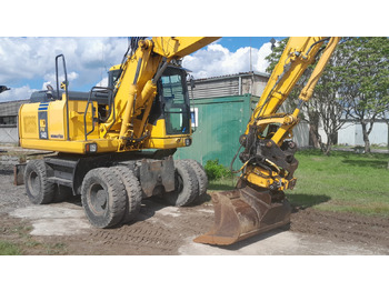 Pelle sur pneus KOMATSU PW 140-7: photos 4