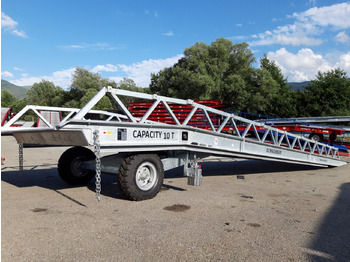 Rampe de chargement neuf AZ RAMP-EASY XL-12 FULL GALVA. WIDE Mobil Galvanizate Loading Ramp With Level Off, 12 t Capacity: photos 2