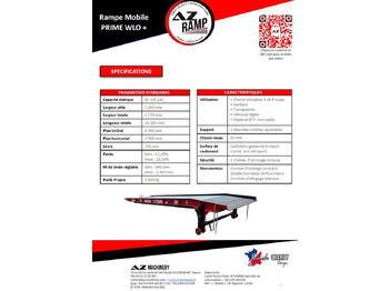 Rampe de chargement neuf AZ RAMP-PRIME PRIME WLO + 8 . Industrial Mobil Loading Ramp: photos 4 Rampe de chargement neuf AZ RAMP-PRIME PRIME WLO + 8 . Industrial Mobil Loading Ramp: photos 4