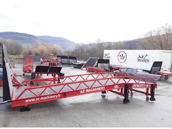 Rampe de chargement neuf Loading Ramp with with hydraulic tilting bridge -  AZ RAMP - STAR- 15T. 15 ton capacity: photos 3