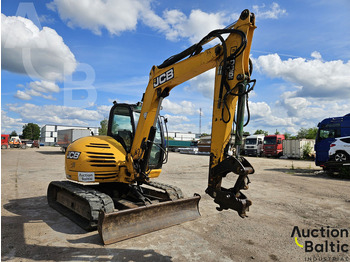 Pelle sur chenille JCB 8085