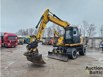 Pelle sur pneus JCB JS145W