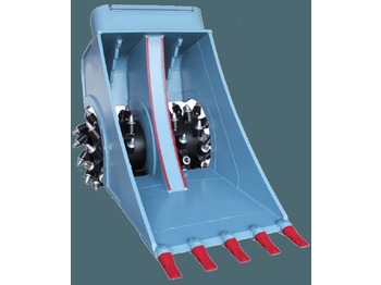 Accessoire pour Pelle neuf AME Double Drum Cutter Bucket: photos 3
