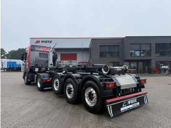 Semi-remorque porte-conteneur/ Caisse mobile WIESE