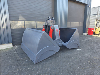 Benne preneuse pour Engins de chantier clamshell 6000 liter sennebogen fuchs liebherr lh clamshell: photos 4