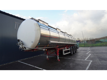 Semi-remorque citerne pour transport de produits chimiques Burg 3 AXLE TANK CHEMIE TRAILER 30.000LTR: photos 2
