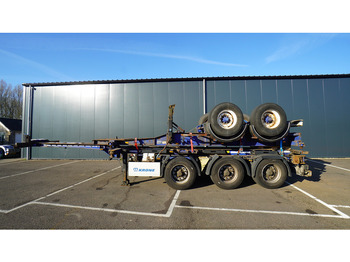 Semi-remorque porte-conteneur/ Caisse mobile KRONE