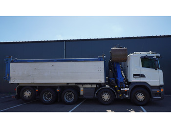 Camion grue Scania G 490 10X4 CABLE SYSTEM TRUCK WITH PALFINGER Q180Z95TR CRANE: photos 4 Camion grue Scania G 490 10X4 CABLE SYSTEM TRUCK WITH PALFINGER Q180Z95TR CRANE: photos 4