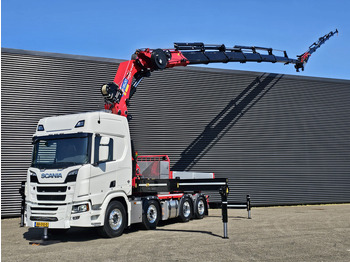 Camion grue SCANIA R