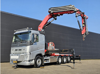 Camion plateau, Camion grue Volvo FH540 / EFFER 525S / JIB 4S-HD / 8x4/4: photos 5