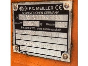 Camion benne Meiller 3 Seitenkipper für 3 Achser Top Zustand: photos 3