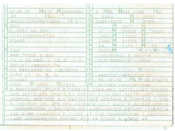 Camion benne Mercedes-Benz 2643 6x4 Meiller 3S. Kipper Bordmatik | Blatt/Bl: photos 2