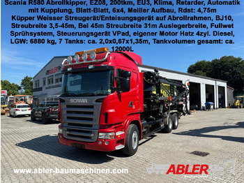 Camion ampliroll SCANIA R 580