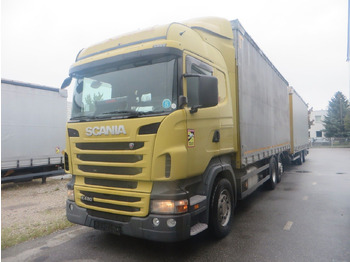 Camion à rideaux coulissants SCANIA R 420