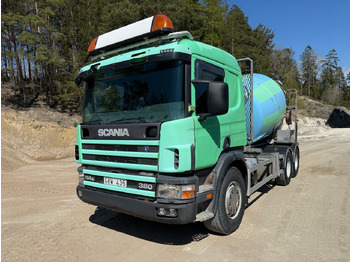 Camion malaxeur SCANIA P114