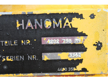 Essieu et pièces pour Engins de chantier Hanomag 70E: photos 4