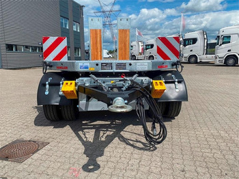 Remorque porte-engin surbaissée Hangler 3-aks, Hydraulisk ramper, Galvaniseret.: photos 2