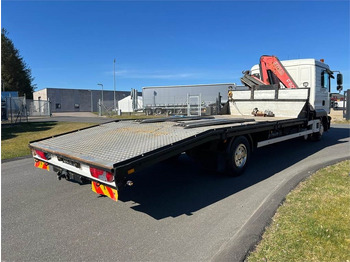 Camion porte-voitures MAN TGL 12-240 4x2 BL - Fassi kran: photos 3