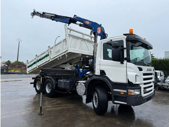 Crédit-bail de  Scania PRT 380. 6x4. Kipper + Kran PM 16 Funk. Klima. Scania PRT 380. 6x4. Kipper + Kran PM 16 Funk. Klima.: photos 3