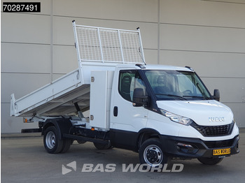 Utilitaire benne Iveco Daily 35C16 3.0L Kipper met Kist Dubbellucht 3,5t Trekhaak Navi Airco Cruise Camera Euro6 Tipper Benne Kieper 2m3 Airco Trekhaak Cruis: photos 3