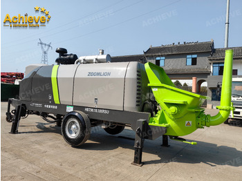 Pompe à béton stationnaire Zoomlion 2022 Zoomlion HBT 90.18.186RSU hydraulic Concrete Trailer Pump in China【ACHIEVE】TOP CONDITION!!!: photos 4