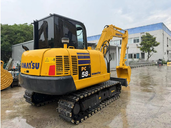 Pelle sur chenille Komatsu PC58, PC56, PC55 Small Excavator With Rubber Tracks: photos 5 Pelle sur chenille Komatsu PC58, PC56, PC55 Small Excavator With Rubber Tracks: photos 5