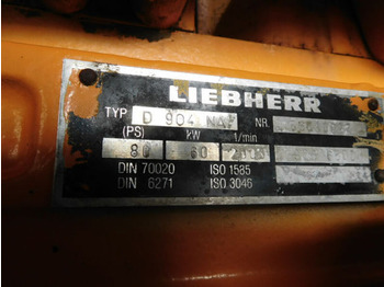 Moteur LIEBHERR