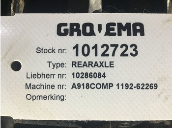 Essieu et pièces LIEBHERR