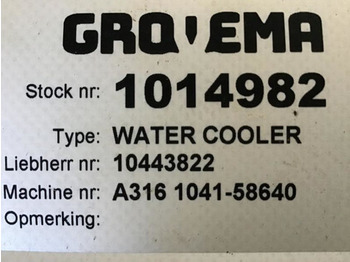 Radiateur Liebherr Watercooler: photos 3