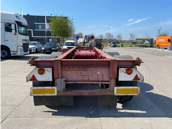 Semi-remorque porte-conteneur/ Caisse mobile Burg 20 FT Container Chassis / BPW: photos 2