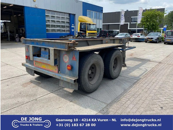 Semi-remorque porte-conteneur/ Caisse mobile VAN HOOL 20'