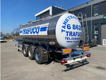 Semi-remorque citerne Van Hool Tank / Inox / 3 compartments / 30000 LT: photos 4