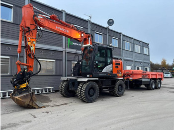 Pelle sur pneus HITACHI ZX145W