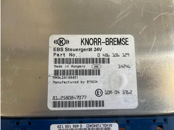 Bloc de gestion pour Camion MAN Knorr-bremse EBS Steuergerät 81.25808.7077: photos 3