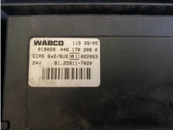 Bloc de gestion pour Camion MAN WABCO ECAS Steuergerät 6*2 81.25811-7020: photos 2