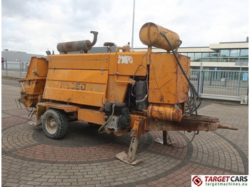 Pompe à béton stationnaire Mecbo Car P4.65 APV/D Diesel Concrete Pump 65m3/H: photos 2