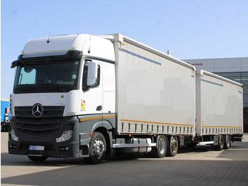 Camion à rideaux coulissants MERCEDES-BENZ Actros 2542