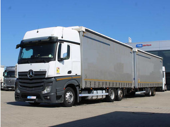 Camion à rideaux coulissants MERCEDES-BENZ Actros 2542