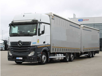 Camion à rideaux coulissants MERCEDES-BENZ Actros 2542