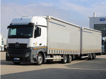 Camion à rideaux coulissants MERCEDES-BENZ Actros 2542