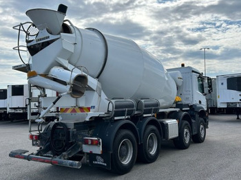 Camion malaxeur Mercedes-Benz Arocs 3743, 8x4 Betonmischer, Euro 6,  9m³ Liebherr Mischer: photos 3
