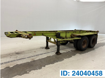 Semi-remorque porte-conteneur/ Caisse mobile VAN HOOL 20'