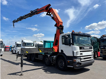 Camion grue Scania P114-380 8X4 Palfinger PK 44002: photos 2