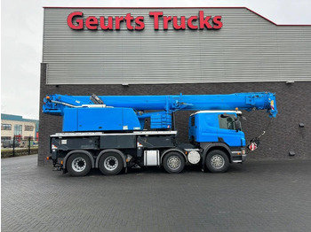 Camion grue Scania P420 8X4 + LIEBHERR LTF 1045-4.1 KRAAN/KRAN/CRANE/GRUA: photos 4 Camion grue Scania P420 8X4 + LIEBHERR LTF 1045-4.1 KRAAN/KRAN/CRANE/GRUA: photos 4
