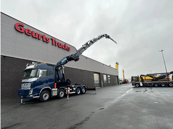 Camion grue Volvo FH 16.650 8X2 + EFFER 1855/8S + JIB 6S HEAVY DUTY KRAAN/KRAN/CRANE/GRUA: photos 2