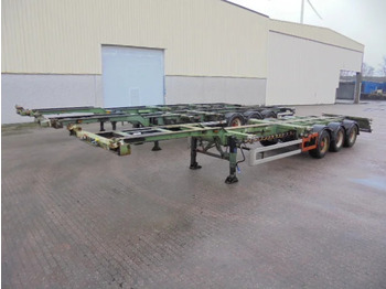 Semi-remorque porte-conteneur/ Caisse mobile